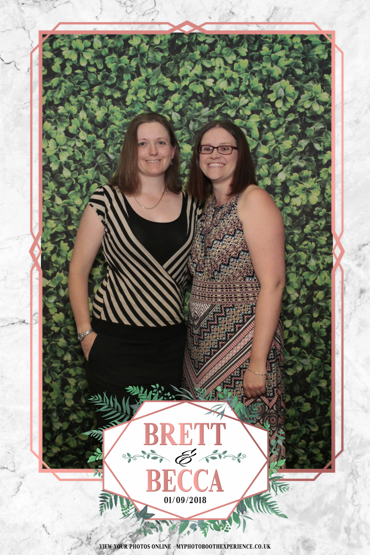Brett & Becca's Wedding | View more photos from the event at gallery.myphotoboothexperience.co.uk/u/MyPhotoBoothExperienceLtd/Brett-Beccas-Wedding